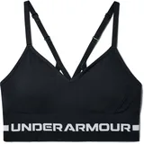 Under Armour Seamless Low Long Bra Black - schwarz