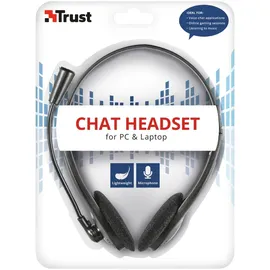 Trust Chat Headset Blau - Schwarz