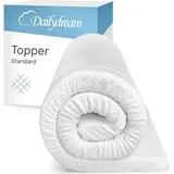 DAILYDREAM Deluxe Memory Foam Topper 140 x 200 cm
