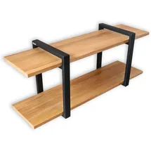 holz4home® Wandregal 100 x 30 x 40 cm Eiche