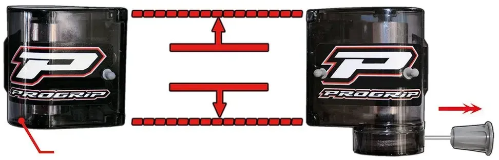 Progrip Pz3368 Roll-off-system - Black - 2XL