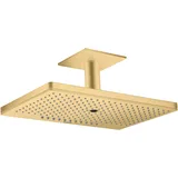 Hansgrohe Axor ShowerSolutions Kopfbrause 460 3jet mit Deckenanschluss brushed gold optic