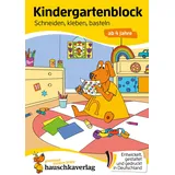 Hauschka Verlag Kindergartenblock ab 4 Jahre - Schneiden, kleben, basteln