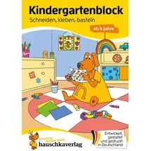 Hauschka Verlag Kindergartenblock ab 4 Jahre - Schneiden, kleben, basteln