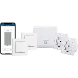 eQ-3 Homematic IP Smart Home Starter Set Beschattung – intelligente Steuerung von Rollläden und Markisen, auch per kostenloser App, 158143A0