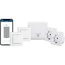 eQ-3 Homematic IP Smart Home Starter Set Beschattung – intelligente Steuerung von Rollläden und Markisen, auch per kostenloser App, 158143A0