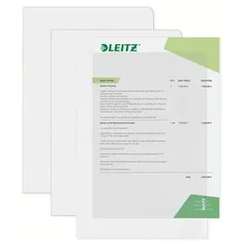 Leitz Sichthüllen 4000 Standard DIN A4 transparent genarbt 0,13 mm, 10 St.