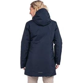 Schöffel 3in1 Parka Barth Damen Doppeljacke, blau - 38