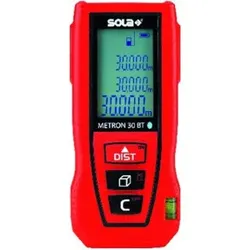 SOLA Laser-Entfernungsmesser METRON 30 BT inklusive Zubehör