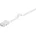 goobay CAT 5e Flach-Patchkabel, U/UTP, weiß
