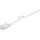 goobay CAT 5e Flach-Patchkabel, U/UTP, weiß
