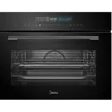 Midea + Mikrowelle MEK45TBL, 45 cm hoch, 55 cm tief, 900 W, Easy-clean-Innenraum