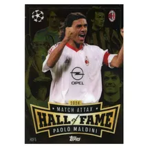 Topps HOF 5 - Paolo Maldini - Hall of Fame Chrome - 2024/2025