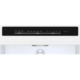 Bosch Serie 4 KGN362ICF Kühl-Gefrierkombination (321 l, 1860 mm hoch, Edelstahl)