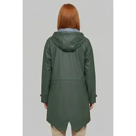 DERBE Traveby Regenjacke Damen Oliv Grün 38