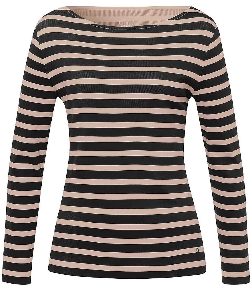 Ringel-Shirt BASLER schwarz, 52