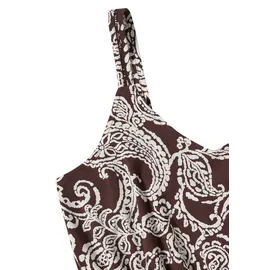 Cecil Maxikleid Paisleymuster Braun 46