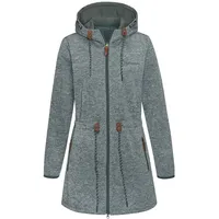 LASCANA Strickfleecejacke Petrol M