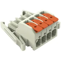 WAGO GmbH &amp; Co. KG 1-Leiter-Federleiste 831-1104/037-000