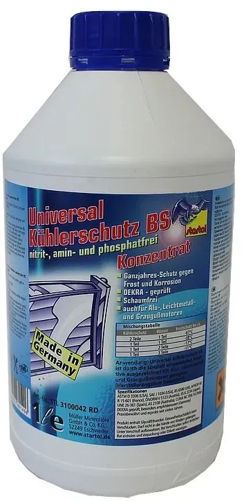 Startol Universal Kühlerfrostschutz BS blau, 1 Liter