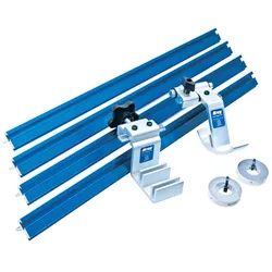 KREG Trak & Stop System Schienen Set mit Anschlägen metrisch 8-tlg. ( KMS8000M )