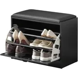 SoBuy FSR16-SCH 60 x 47 x 30 cm schwarz