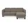 sit&more Ecksofa SIT & MORE "Belluci L-Form", braun (savannah), B:247cm H:85cm T:170cm, Sofas, Ecksofa, inklusive Federkern, wahlweise mit Bettfunktion und Bettkasten