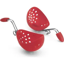 Cuisipro Formen für pochierte Eier aus Silikon 2 St.
