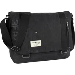 DANIEL RAY ODIN Laptop-Tasche Umhänge-Tasche Baumwoll-Tasche 17 Zoll (35 x 27 x 4 cm) 42.612300 Schwarz