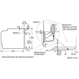Siemens HS958GCB1 - iQ700, Einbau-Dampfbackofen, 60 x 60 cm, Schwarz,