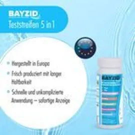 Bayzid 5 in 1 Pool Teststreifen 50 Stück