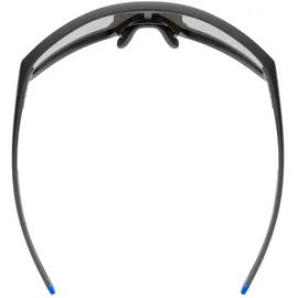 Uvex Skyryse Sonnenbrille - Black Matt - Mirror Blue
