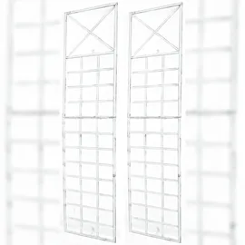 CLP Rankgitter Trigo 2er Set 0 x 0 cm Antik Weiß