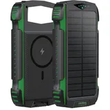 4smarts Solar Rugged TitanPack UltiMag 20000mAh green