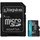 Kingston Canvas Go! Plus Gen4 64GB microSDXC Speicherkarte (200 MB/s, A2 U3) mit Adapter