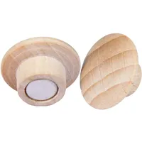 Legamaster WOODEN Magnete braun, Holz Ø 2,5 cm, 5 St.