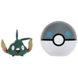 Pokémon Pokémon Clip'n'Go Poké Balls-Unratütox & Schwerball