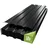garmio Profilblech Trapezblech Amalfi 129 Set 12 Stück Dachblech 129x45 cm verzinkter Stahl schwarz