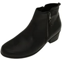 WALDLÄUFER NAPPA Damen Stiefelette in Schwarz, Größe 5.5 - Schwarz - 38,5