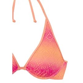 Buffalo Bügel-Bikini Damen Orange/Pink 38 Cup C