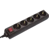 as - Schwabe Steckdosenleiste 1 St. Schwarz