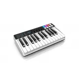 IK Multimedia iRig Keys I/O MIDI 25 - MIDI-Tastatur, tragbare Klaviertastatur, für Mac, iPhone und iPad, 25 Tasten, 8 Pads, Musikproduktionsstation, Software und Anwendungen