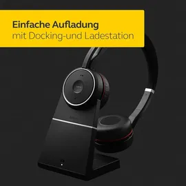 JABRA Evolve 75 MS Stereo inkl. Ladestation