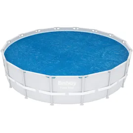 BESTWAY Solarabdeckung Flowclear Rund blau 462 cm
