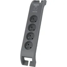 Philips Steckdosenleiste 2 m Grau 4 St.