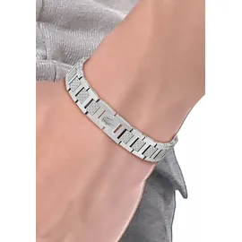 Lacoste Metropole Gliederarmband Silber 2040117 Größe OSFA