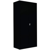 Lüllmann Putzmittelschrank 545549 tiefschwarz 92,5 x 42,2 x 195,0