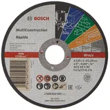 Bosch Professional ACS60VBF Mehrzweck Trennscheibe 125x1mm, 1er-Pack (2608602385)