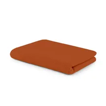 Setex Waffelpiqué Kuscheldecke, Vielseitige Decke aus 100% Baumwolle, Geeignet als Wohndecke, Sommerdecke, Outdoordecke und mehr, 150 x 200 cm, Cognac
