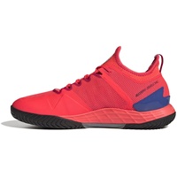 adidas Herren Adizero Ubersonic 4 M LanzaT Sneaker, solar red/Silver met./Lucid Blue, 46 2/3 EU - 46 2/3 EU